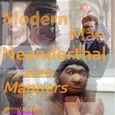 Modern Man – omslag til lydbogen af Mike Blake