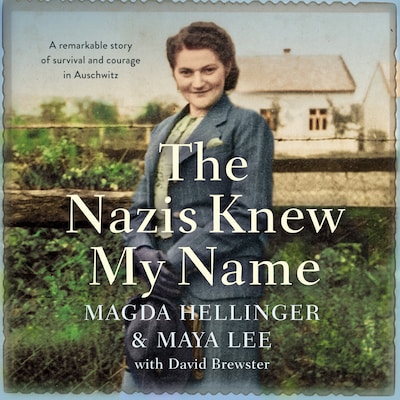 The Nazis Knew My Name – omslag til lydbogen af Magda Hellinger, Maya Lee