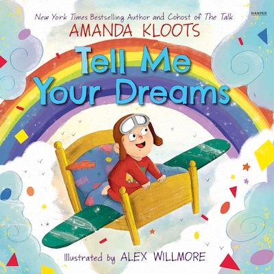 Tell Me Your Dreams – omslag til lydbogen af Amanda Kloots