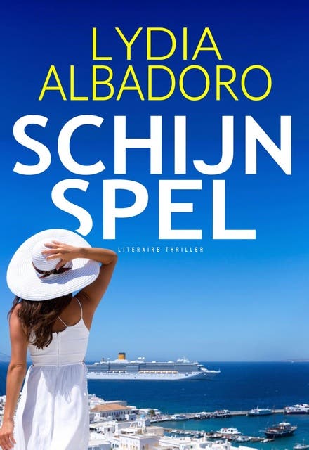 Schijnspel – omslag van het luisterboek van Lydia Albadoro
