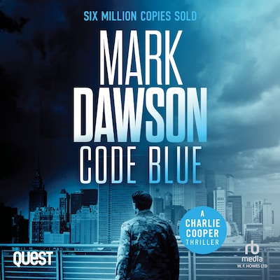 Code Blue – omslag til lydbogen af Mark Dawson