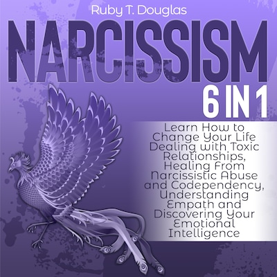 Narcissism – omslag til lydbogen af Ruby T. Douglas