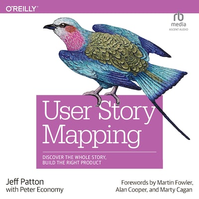 User Story Mapping – omslag til lydbogen af Jeff Patton