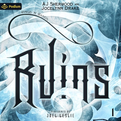 Ruins – omslag til lydbogen af AJ Sherwood, Jocelynn Drake