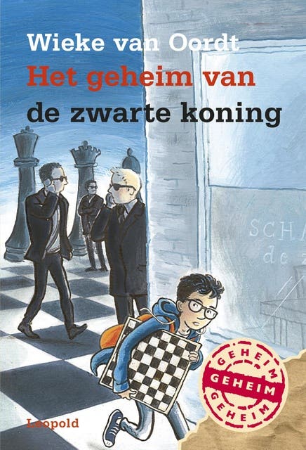 Het geheim van de zwarte koning – omslag van het luisterboek van Ivan & Ilia,Wieke van Oordt