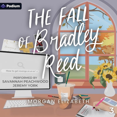 The Fall of Bradley Reed – omslag til lydbogen af Morgan Elizabeth
