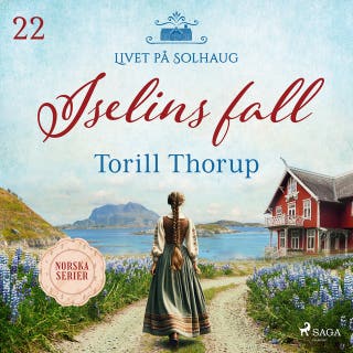 Iselins fall – omslag till ljudboken av Torill Thorup