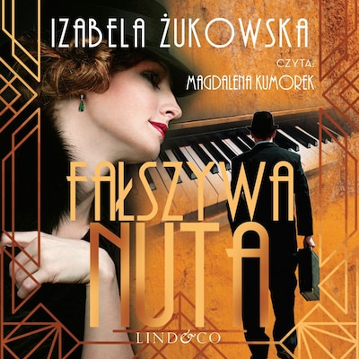 Fałszywa nuta – okładka audiobooka, autor Izabela Żukowska