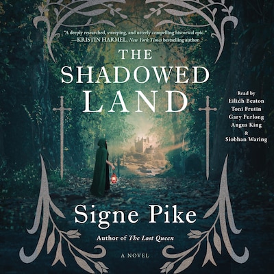 The Shadowed Land – omslag til lydbogen af Signe Pike