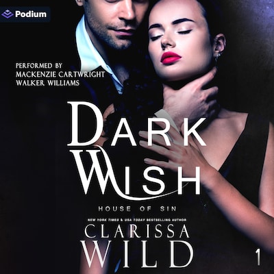 Dark Wish – omslag til lydbogen af Clarissa Wild