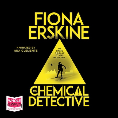 The Chemical Detective – omslag til lydbogen af Fiona Erskine