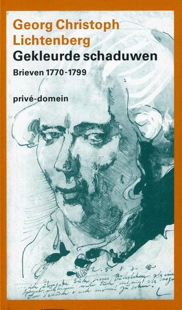 Gekleurde schaduwen: brieven 1770-1799 – omslag van het luisterboek van G.C. Lichtenberg