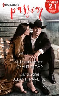 Iskallt begär / Bekant främling – omslag till ljudboken av Catherine Mann,Olivia Gates
