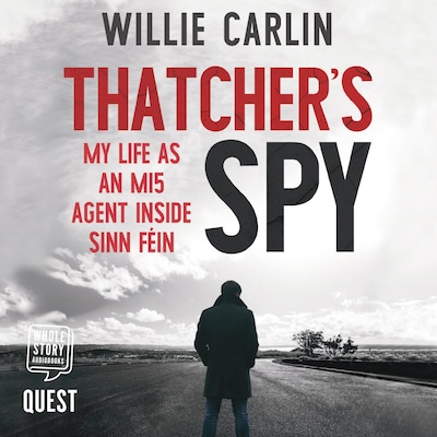 Thatcher's Spy – omslag til lydbogen af Willie Carlin