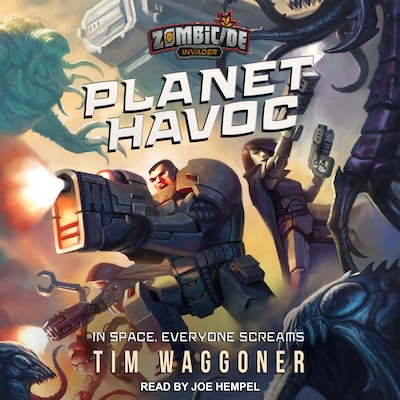 Planet Havoc – omslag til lydbogen af Tim Waggoner