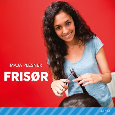 Frisør – omslag til lydbogen af Maja Plesner