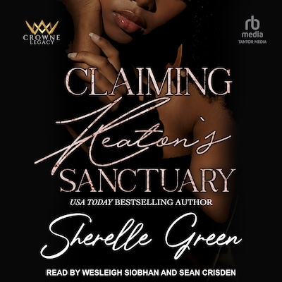 Claiming Keaton's Sanctuary – omslag til lydbogen af Sherelle Green