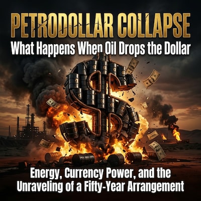 Petrodollar Collapse: What Happens When Oil Drops the Dollar – omslag til lydbogen af Adrian  Wells