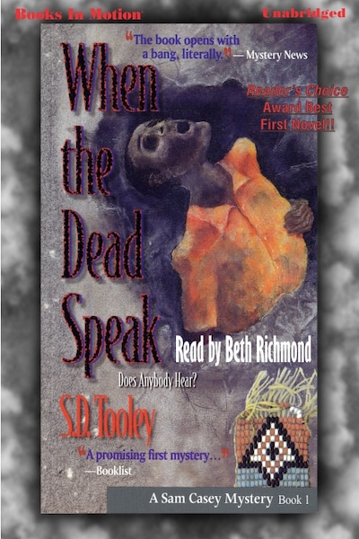When The Dead Speak – omslag til lydbogen af S.D. Tooley