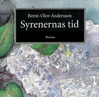 Syrenernas tid – omslag till ljudboken av Bernt-Olov Andersson