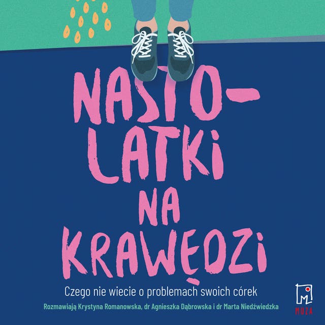 Nastolatki na krawędzi – okładka audiobooka, autor Krystyna Romanowska