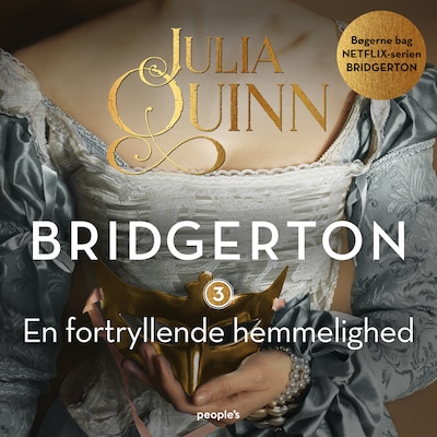 Bridgerton. En fortryllende hemmelighed – omslag til lydbogen af Julia Quinn