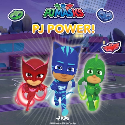 PJ Masks - PJ Power! – omslag til lydbogen af eOne