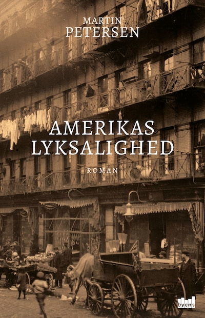 Amerikas lyksalighed – omslag til lydbogen af Martin Petersen