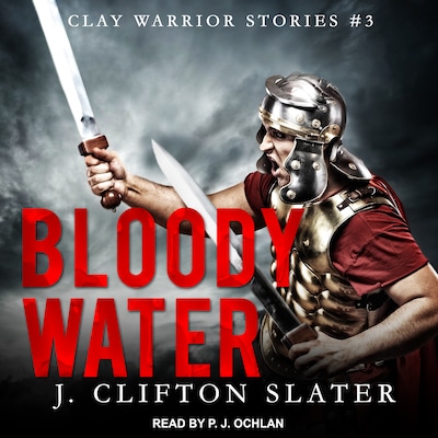 Bloody Water – omslag til lydbogen af J. Clifton Slater