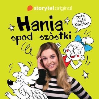 Hania spod szóstki – okładka audiobooka, autor Marcin Mortka