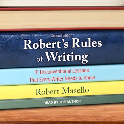 Robert’s Rules of Writing, Second Edition – omslag til lydbogen af Robert Masello