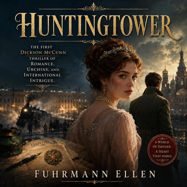 Huntingtower: The First Dickson McCunn Thriller of Romance, Urchins, and International Intrigue. – omslag til lydbogen af John Buchan