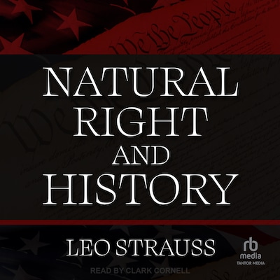 Natural Right and History – omslag til lydbogen af Leo Strauss