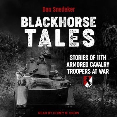 Blackhorse Tales – omslag til lydbogen af Don Snedeker