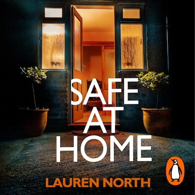 Safe at Home – omslag til lydbogen af Lauren North