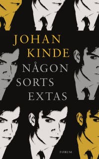 Någon sorts extas – omslag till ljudboken av Johan Kinde