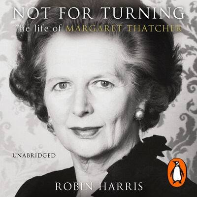 Not for Turning – omslag til lydbogen af Robin Harris