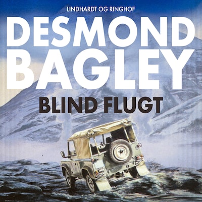 Blind flugt – omslag til lydbogen af Desmond Bagley