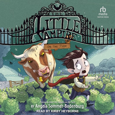 The Little Vampire on the Farm – omslag til lydbogen af Angela Sommer-Bodenburg