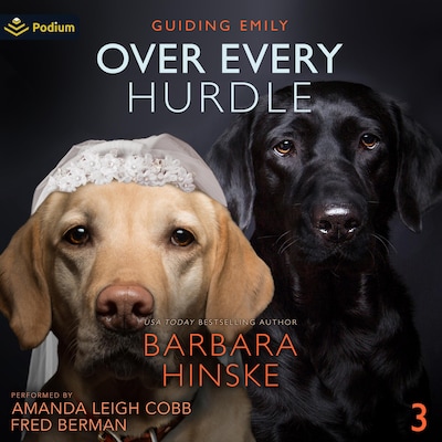 Over Every Hurdle – omslag til lydbogen af Barbara Hinske