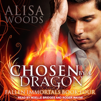 Chosen by a Dragon – omslag til lydbogen af Alisa Woods