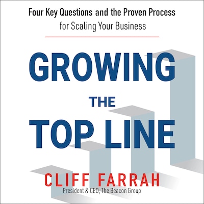 Growing the Top Line – omslag til lydbogen af Cliff Farrah