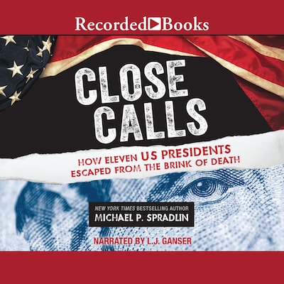 Close Calls – omslag til lydbogen af Michael P. Spradlin