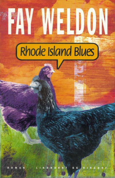 Rhode Island blues – omslag til lydbogen af Fay Weldon