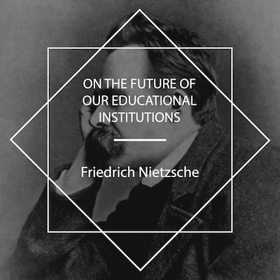 On the Future of Our Educational Institutions – omslag til lydbogen af Friedrich Nietzsche
