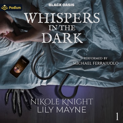 Whispers in the Dark – omslag til lydbogen af Nikole Knight, Lily Mayne