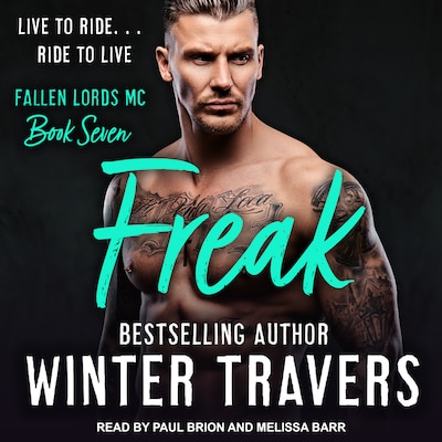 Freak – omslag til lydbogen af Winter Travers