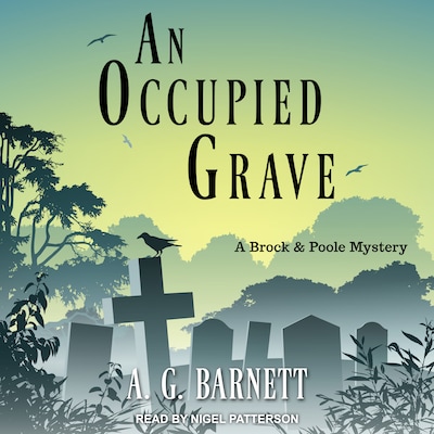 An Occupied Grave – omslag til lydbogen af A.G. Barnett