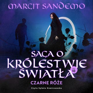 Czarne róże – okładka audiobooka, autor Margit Sandemo