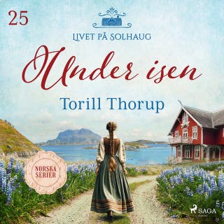 Under isen – omslag till ljudboken av Torill Thorup